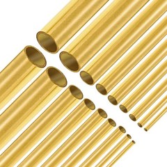 Brass Tube 1mm 2mm 3mm 4mm 5mm 6mm 7mm 8mm 9mm 10mm 11mm 12mm 13mm O.D. x 300mm