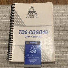 Tripod Data Systems TDS COGO GX/SX TDS-COGO48 Card w/ User’s Manual