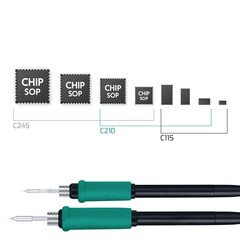 YIHUA 982-V C210 Precision Soldering Station 40W Digital Soldering Iron Kit ESD