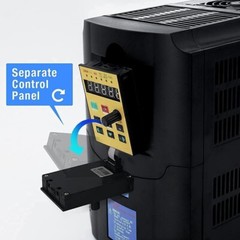 VFD 5.5KW 7.5HP 220V 1 or 3 Phase Input 3 Phase 0-400HZ Output 36A