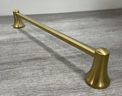 Kohler K-21952-2MB Tempered 18″ Towel Bar – Vibrant Brushed Moderne Brass