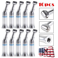 10 PCS NSK Style Dental Low Slow Speed Push Button 2.35mm Contra Angle E-type