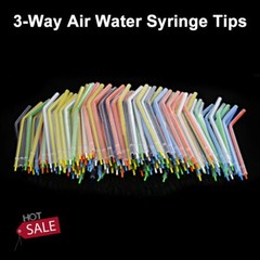 250-1000Pcs Disposable Dental Spray Nozzles Tips For 3-Way Air Water Syringe