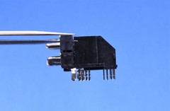 TE Connectivity VHDCI Connector RCP 68/68 POS 1.6mm Solder RA Thru-Hole 136