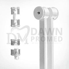 AMT 256 Hz Medical-Grade Tuning Fork With Fixed Weights, Non-Magnetic German Gr