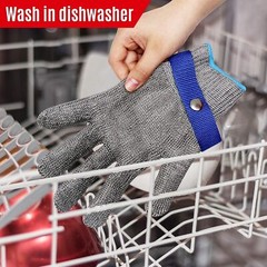 Stainless Steel Mesh Knife Cut Resistant Chain Mail Protective Glove Work Safety