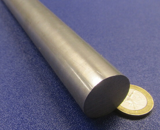 303 Stainless Steel Rod Round Bar, 1.00″ Diameter x 5 Foot Length
