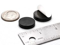 1/2″ x 1/8″ Adhesive Rubber Feet Bumpers 3M Self Stick Pads Non Slip 25 Pack