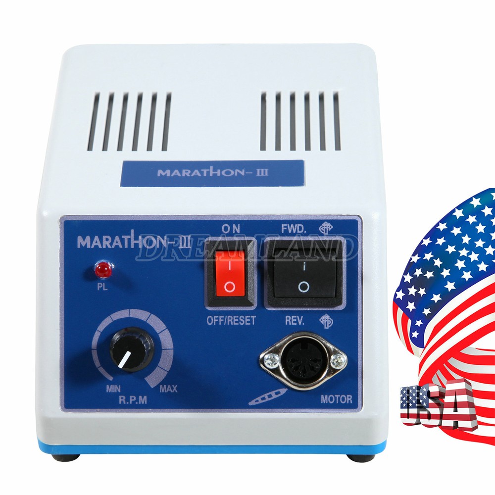 Dental Marathon Electric Micromotor Polishing Machine Unit/35K rpm Handpiece R3Y