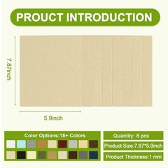 Canvas Repair Patch,Outdoor Gear Patch, 7.87×5.9 Inches 8PCS,Waterproof Self-…