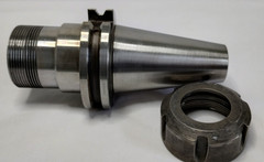 CAT40-ER32-3.00″ Techleader Collet Chuck Projection 3″ W Castle Nut