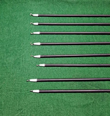 8pc Laparoscopic Monopolar Electrode L-Hook 5mmx330mm Reusable Instruments