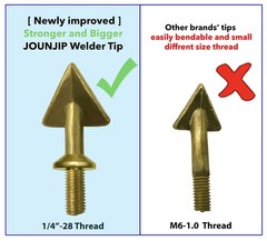 JOUNJIP Triangle Plastic Welding Replacement Tips- fits JOUNJIP UL listed 80 …