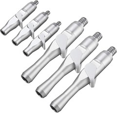 Dental Saliva Ejector Suction Valve Adapters 6 Pack, Universal HVE/SE Tip Adapto