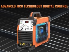 5-in-1 Aluminum AC DC TIG Welder 220V Pulse 200A Digital MMA TIG Welding Machine