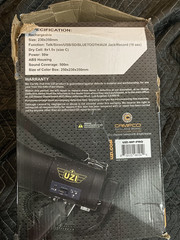 Uzi Pro Loud Big Bluetooth Megaphone 50W Professional Bullhorn
