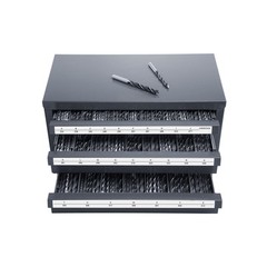 VEVOR Drill Bit Dispenser Organizer Cabinet Three-Drawer for A to Z Stackable