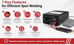Portable Spot Welder for 18650 8000W Battery Welding Machine DIY Kit