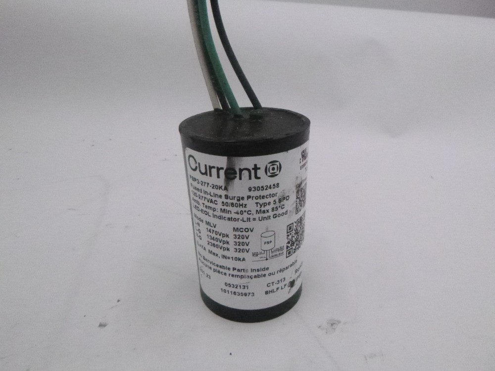 Current Fused In-Line Surge Protector FSP3-277-20KA
