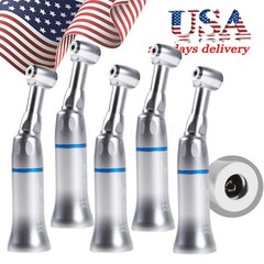 Dental Push Button Low Speed Contra Angle Handpiece Fit NSK E-type Motor YAD