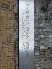 Fagersta WKE45 Sweden 1.5 x 12.7 x 100MM OAL Cobalt Rect Seco Tool bits NEW