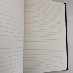 New Leather Made in Italy Thick Genuine Leather Lined Notebook Journal Brown