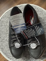 Skechers Work 76551EC ELDRED SR Womens Occupational Shoes Black, Size 7.5, NWT