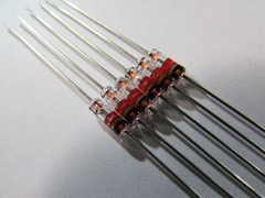 1N34A Germanium Gold Bonded Diodes ITT, BKC, MICROSEMI (100pcs) BEST DEAL U.S.A.