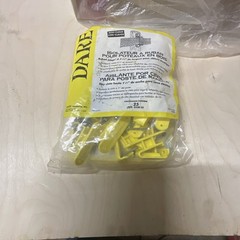 Dare Wood Post Tape Insulator 25 Pack 2330-25 Polyethylene Electric Fence