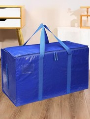 1-Pack Extra Heavy Duty Storage Bags – Large Moving Bags with Strong Zipper & Co