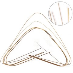 4pcs 0 . 5mm 0 . 7mm 1 . 0mm 1 . 5mm Gold Silver Copper Welding Rods , Flexib…
