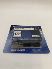 Brother Genuine P-Touch, TZe-231, 2 Pack Tape TZE2312PK Black Print White Tape