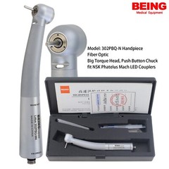 BEING Dental Handpiece High Speed Turbine Fiber Optic LED NSK Phatelus Coupler