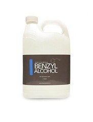 BENZYL ALCOHOL 1 Gallon 99.9% USP Grade in BPA free plastic container