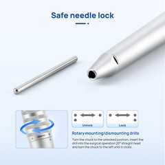 COXO CX235-2S Dental 20° Straight Low-speed Handpiece 1:1 External