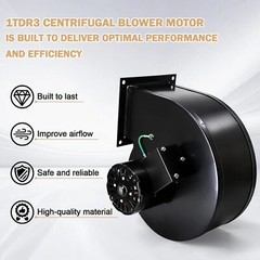 1TDR3 Centrifugal Blower Motor Replaces Dayton 1TDR3, 1TDR3A, 4C447, PU-4C447