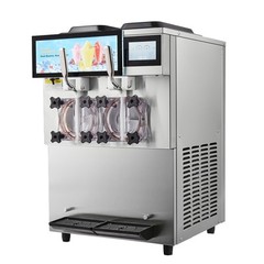 2 x 12L / 3.17 Gal Commercial Slushy Machine Margarita Smoothie Frozen Drink