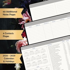 -2029 Pocket Planner/Calendar – JUL. – JUN. 2029, 3.8″ x 6.4″, 3 Year Monthly