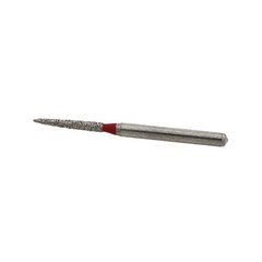 Dental Diamond Bur Flame Fine FG Burs 863/012F 250-012 High Speed Burr Red