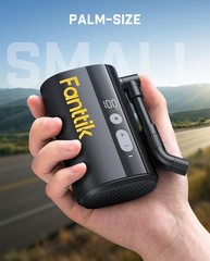 Fanttik X9 Ace Mini Bike Pump, 32s Fast Inflate Pump palm-sized, Black