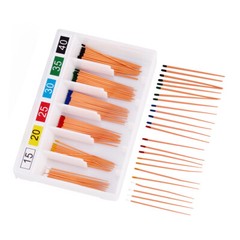 120pcs/pack AZDENT Dental Endo Gutta Percha Points Taper 0.02/0.04/0.06 15#-40#