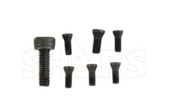 SHARS 7PCS 3/8″ INDEXABLE TURNING THREADING LATHE TOOL + INSERT + Certificate S]
