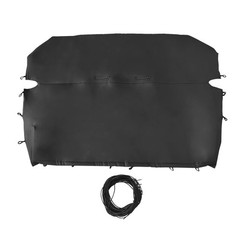 Universal Full Size Bench Truck Seat Cover Black Fits for Dodge, Ford, Chevy(…
