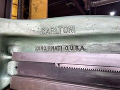 4′ x 11″ Radial Drill, Carlton, power elevation & clamp. Tilting Box Table.
