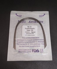 Dental Orthodontic Super Elastic Niti Round/Rectangular Arcos Arch Wires Natural
