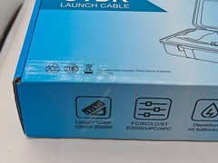 LC/APC-LC/APC OTDR test extension line 1KM SM Fiber cable box NEW