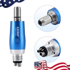 AZDENT 1-5X Dental Hygiene Prophy Handpiece Air Motor 4 Holes & 4:1 Nose Cone