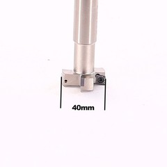 End Mill Holder T Slot Cutter Milling 4 Flute 30mm T10mm Carbide Inserts CCMT06