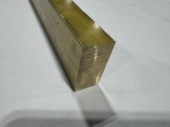 1″ x 2″ C360 Brass Flat Bar x 36″ Long, Half Hard, Free Cutting, Mill Stock