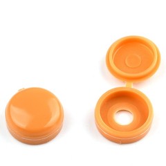 Hinged Screw Cover Caps Colorful Plastic Decorative Cover for M4 M6 Screws Heads